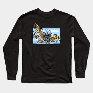 Eagle Motorcycle Long Sleeve T-Shirt